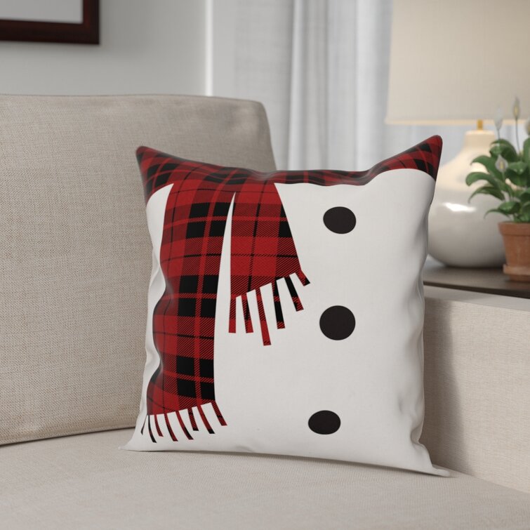 Plaid hotsell pillow cover